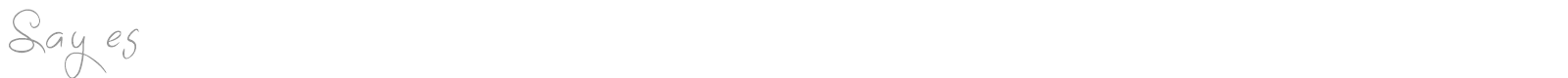 Sayes font preview